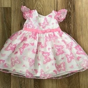 Baby butterfly dress